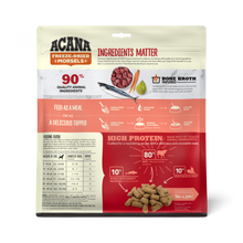 Load image into Gallery viewer, ACANA Freeze Dried Dog Food & Topper, Grain Free, High Protein, Fresh & Raw Animal Ingredients, Ranch-Raised Beef Recipe, Morsels