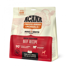 Load image into Gallery viewer, ACANA Freeze Dried Dog Food & Topper, Grain Free, High Protein, Fresh & Raw Animal Ingredients, Ranch-Raised Beef Recipe, Morsels