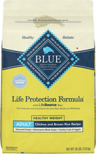 Load image into Gallery viewer, Blue Buffalo Life Protection Formula Healthy Weight Adult Chicken & Brown Rice Recipe Dry Dog Food