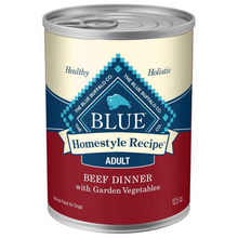 Load image into Gallery viewer, Blue Buffalo Homestyle Recipe Adult Beef Dinner with Garden Vegetables Canned Dog Food