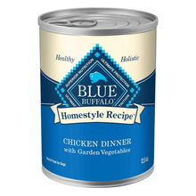 Load image into Gallery viewer, Blue Buffalo Homestyle Recipe Adult Chicken Dinner with Garden Vegetables Canned Dog Food
