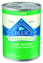 Load image into Gallery viewer, Blue Buffalo Homestyle Recipe Adult Lamb Dinner with Garden Vegetables Canned Dog Food