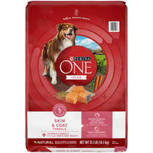 Load image into Gallery viewer, Purina ONE +Plus Skin & Coat Formula Dry Dog Food