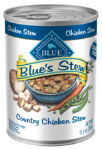 Load image into Gallery viewer, Blue Buffalo Blue's Stew Country Chicken Stew Canned Dog Food