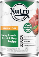 Load image into Gallery viewer, Nutro Premium Loaf Grain Free Savory Lamb, Carrot & Pea Adult Canned Dog Food