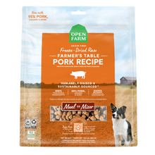 Load image into Gallery viewer, Open Farm Farmers Table Pork Freeze Dried Raw Dog Food