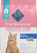 Load image into Gallery viewer, Blue Buffalo True Solutions Blissful Belly Digestive Care Formula Adult Dry Cat Food
