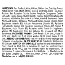 Load image into Gallery viewer, Blue Buffalo Tastefuls Adult Flaked Fish & Shrimp Entree in Gravy Wet Cat Food