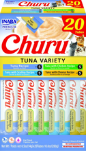 Load image into Gallery viewer, Inaba Churu Tuna Puree Cat Treats Variety Pack
