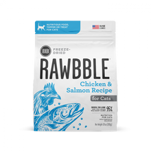 Load image into Gallery viewer, Bixbi Rawbble Chicken/Salmon Freeze Dried for Cats