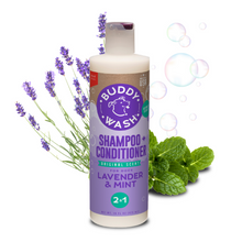 Load image into Gallery viewer, Cloud Star Buddy Wash Original Lavender & Mint Dog Shampoo & Conditioner