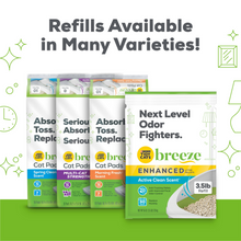 Load image into Gallery viewer, Purina Tidy Cats Litter Box System, Breeze System Starter Kit Litter Box, Litter Pellets & Pads