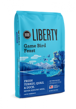 Load image into Gallery viewer, BIXBI LIBERTY Gamebird Feast (Turkey, Quail, Duck) Kibble