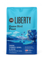 Load image into Gallery viewer, BIXBI LIBERTY Gamebird Feast (Turkey, Quail, Duck) Kibble