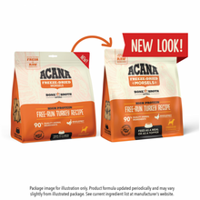 Load image into Gallery viewer, ACANA Freeze Dried Dog Food &amp; Topper, Grain Free, High Protein,  Fresh &amp; Raw Animal Ingredients, Free-Run Turkey Recipe, Morsels
