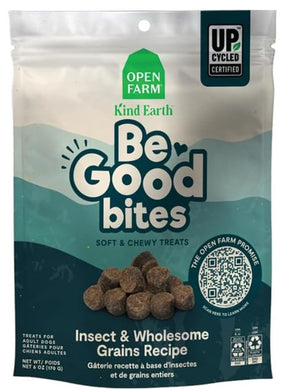 Open Farm Be Good Bites Insect & Wholesome Grains Recipe Soft & Chewy Treats