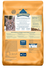 Load image into Gallery viewer, Blue Buffalo Wilderness High-Protein Grain-Free Adult Weight Control Chicken Recipe Dry Cat Food
