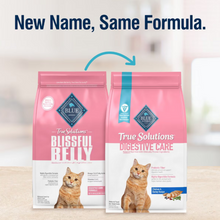 Load image into Gallery viewer, Blue Buffalo True Solutions Blissful Belly Digestive Care Formula Adult Dry Cat Food
