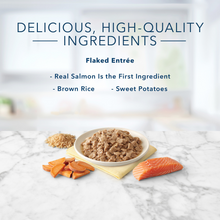 Load image into Gallery viewer, Blue Buffalo Tastefuls Adult Flaked Salmon Entree in Gravy Wet Cat Food
