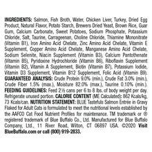 Load image into Gallery viewer, Blue Buffalo Tastefuls Adult Flaked Salmon Entree in Gravy Wet Cat Food
