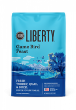 Load image into Gallery viewer, Bixbi Liberty Gamebird Feast (Turkey, Quail, Duck) Kibble Dog Food
