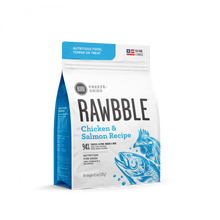 Load image into Gallery viewer, Bixbi Rawbble Freeze Dried Chicken &amp; Salmon Dog Food
