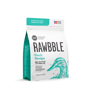 Bixbi Rawbble Freeze Dried Duck Dog Food