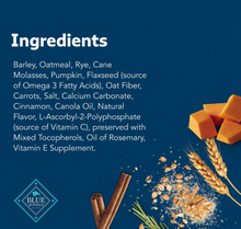 Load image into Gallery viewer, Blue Health Bars Baked With Pumpkin &amp; Cinnamon Dog Treats
