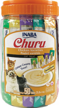 Load image into Gallery viewer, Inaba Churu Chicken Puree Cat Treat Variety Pack
