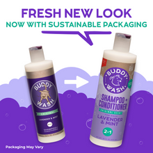 Load image into Gallery viewer, Cloud Star Buddy Wash Original Lavender &amp; Mint Dog Shampoo &amp; Conditioner
