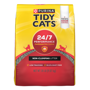 Tidy Cats Non Clumping 24/7 Performance MultiCat Long Lasting Odor Control Cat Litter