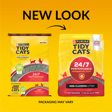 Load image into Gallery viewer, Tidy Cats Non Clumping 24/7 Performance MultiCat Long Lasting Odor Control Cat Litter
