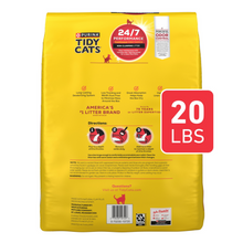 Load image into Gallery viewer, Tidy Cats Non Clumping Cat Litter, 24/7 Performance Multi Cat Litter Odor Control Formula
