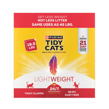 Load image into Gallery viewer, Tidy Cats LightWeight Clumping Cat Litter

