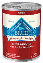 Load image into Gallery viewer, Blue Buffalo Homestyle Recipe Adult Beef Dinner with Garden Vegetables Canned Dog Food
