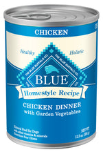 Load image into Gallery viewer, Blue Buffalo Homestyle Recipe Adult Chicken Dinner with Garden Vegetables Canned Dog Food
