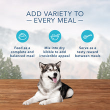 Load image into Gallery viewer, Blue Buffalo Wilderness High-Protein Grain-Free Chicken &amp; Salmon Grill Adult Canned Dog Food
