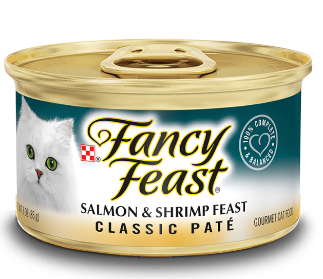 Fancy Feast Classic Salmon and Shrimp Canned Cat Food