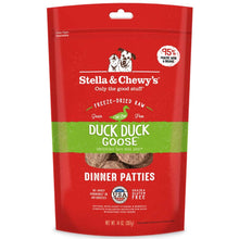 Load image into Gallery viewer, Stella &amp; Chewy&#39;s Duck Duck Goose Grain Free Dinner Patties Freeze Dried Raw Dog Food
