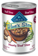 Load image into Gallery viewer, Blue Buffalo Blue&#39;s Stew Hearty Beef Stew Canned Dog Food
