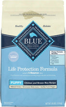 Load image into Gallery viewer, Blue Buffalo Life Protection Formula Puppy Chicken &amp; Brown Rice Recipe Dry Dog Food
