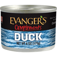 Load image into Gallery viewer, Evangers Grain Free Duck  Canned Dog and Cat Food
