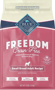 Blue Buffalo Freedom Grain-Free Small Breed Adult Chicken Recipe Dry Dog Food