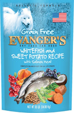 Load image into Gallery viewer, Evangers Grain Free Super Premium Whitefish and Sweet Potato Dry Dog Food
