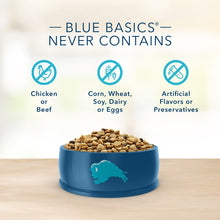 Load image into Gallery viewer, Blue Buffalo Basics Senior Skin &amp; Stomach Care Turkey &amp; Potato Recipe Dry Dog Food
