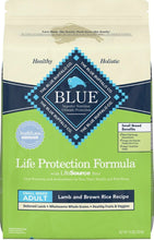 Load image into Gallery viewer, Blue Buffalo Life Protection Formula Small Breed Adult Lamb &amp; Brown Rice Recipe Dry Dog Food
