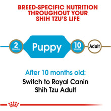 Load image into Gallery viewer, Royal Canin Breed Health Nutrition Shih Tzu Puppy Dry Dog Food
