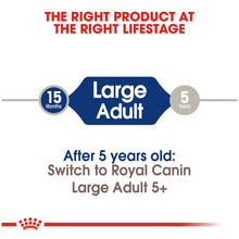 Load image into Gallery viewer, Royal Canin Size Health Nutrition Large Breed Adult Dry Dog Food
