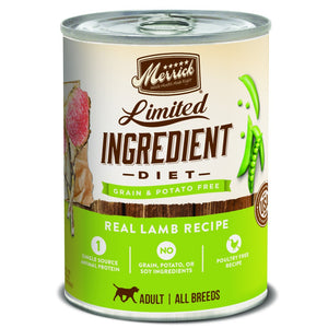 Merrick Limited Ingredient Diet Real Lamb Recipe Canned Dog Food