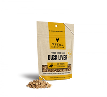 Load image into Gallery viewer, Vital Essentials Vital Cat Freeze Dried Grain Free Duck Liver Cat Treats
